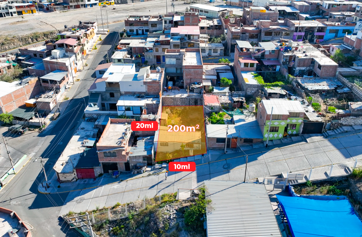 Terreno en Venta de 200 m² en Urb. Nueva Alborada – Paucarpata, Arequipa