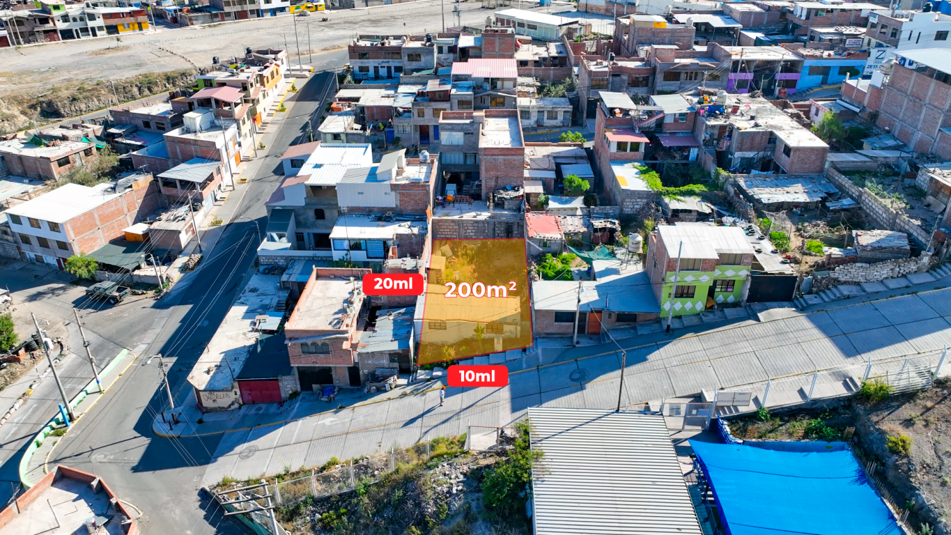 Terreno urbano Urb. nueva alborada Paucarpata – Arequipa – Wasis Inmobiliaria (2) Terreno en Venta de 200 m² en Urb. Nueva Alborada – Paucarpata, Arequipa