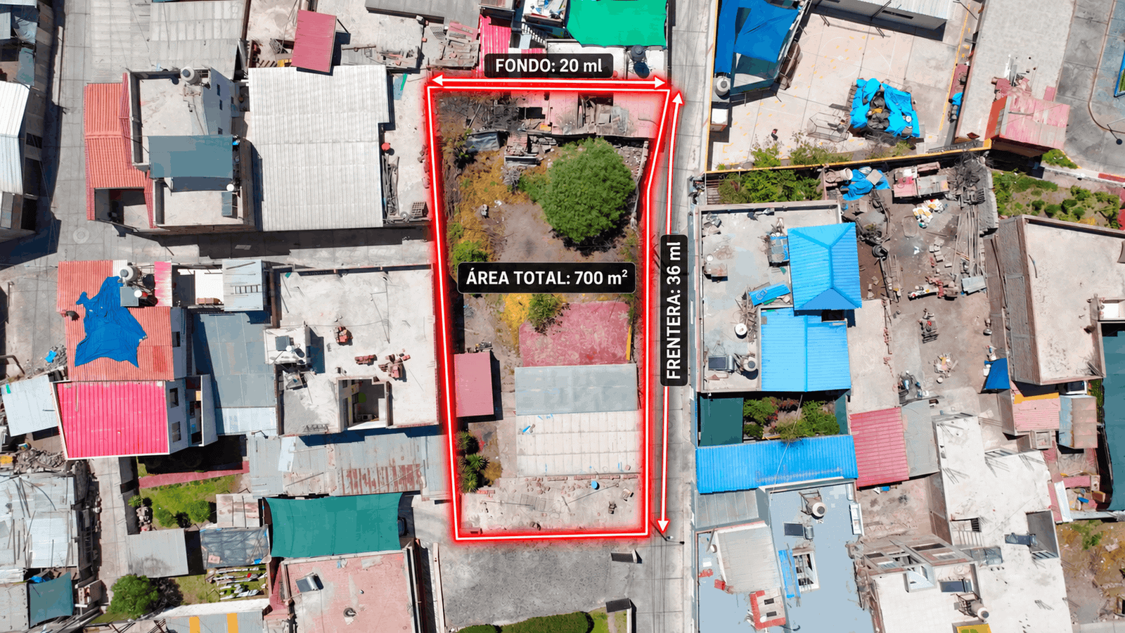 Terreno Urbano de 700m2 Pampas de Cusco Hunter Arequipa (1) Terreno urbano en venta de 700 m² en Pampas de Cusco, Hunter, Arequipa